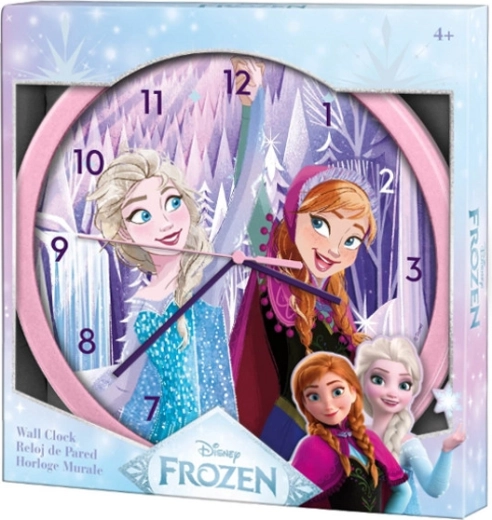 Wandklok Frozen 25 cm - 1 stuk