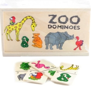 Houten domino zoo