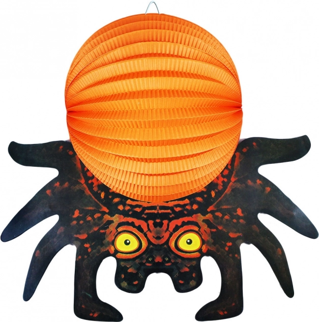 Halloween lantaarn spin 3D 25 cm