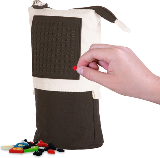 Pixie Crew pop-up etui met zwart paneel