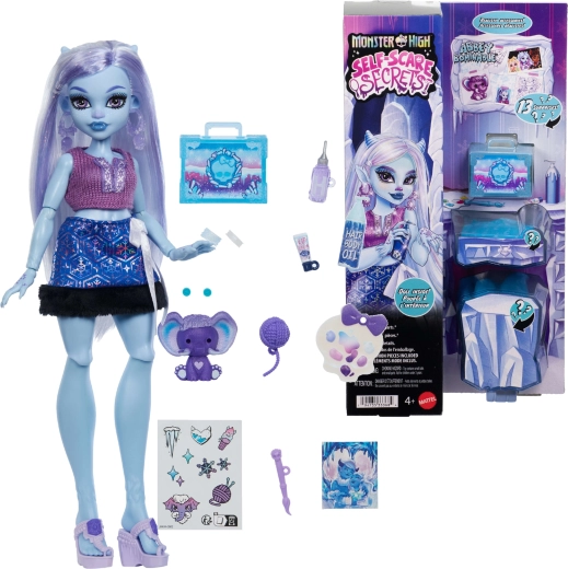 Monster High Abbey Bominable pop met accessoires Self-Care