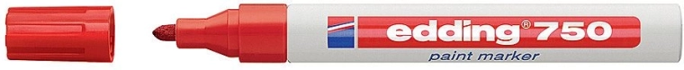 Lakmarker edding 750, rood