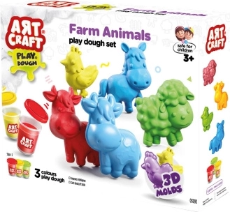 Art Craft boetseerset huisdieren 168 g