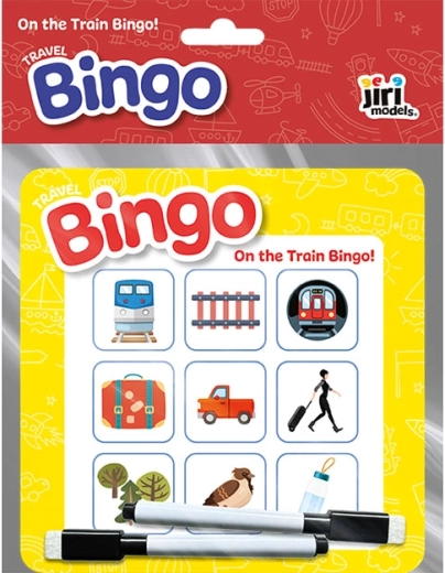 Bingo voor onderweg in de trein