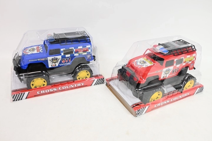 RC-politiejeep 25 cm met afstandsbediening (2-kanaals besturing)