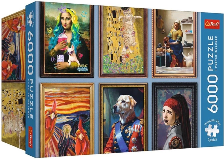 Puzzel Trefl Premium Plus Fun Art Collection 6000 stukjes