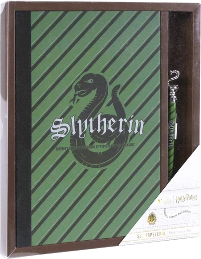 Harry Potter Slytherin cadeauschrijfset