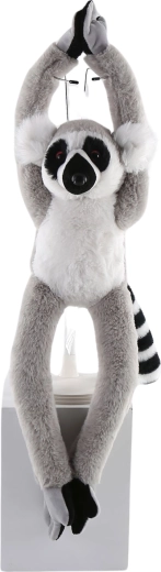 Pluche hangende lemur 46 cm