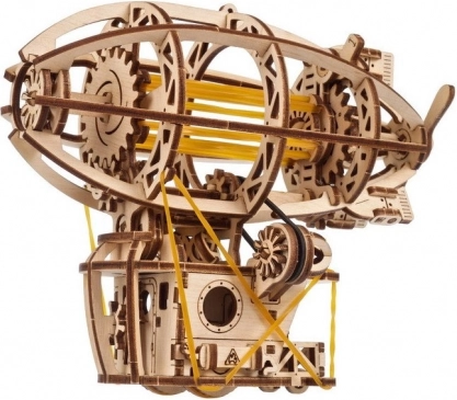 Ugears 3D houten mechanische puzzel Steampunk luchtschip