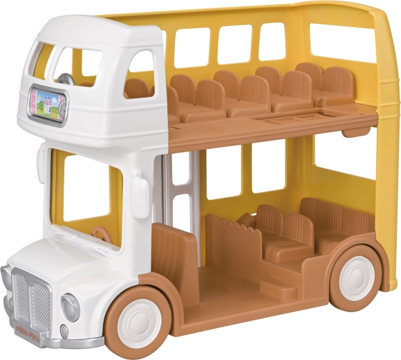 Sylvanian Families dubbeldekker kleuterbus
