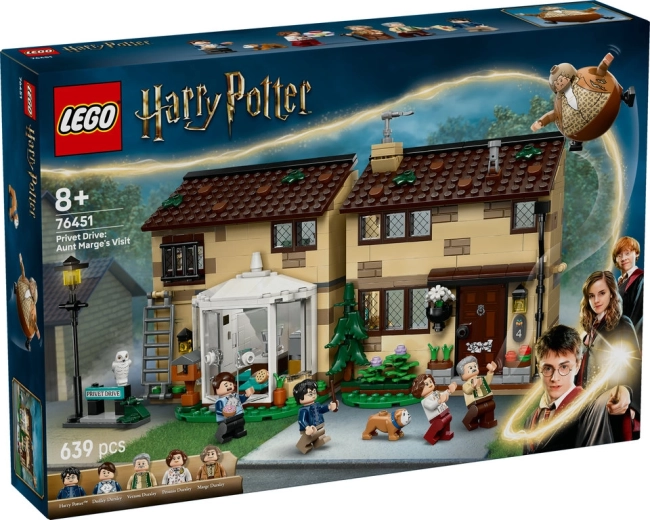 LEGO® Harry Potter™ 76451 Ligusterlaan: Het bezoek van tante Marge