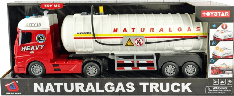 Tankwagen met effecten