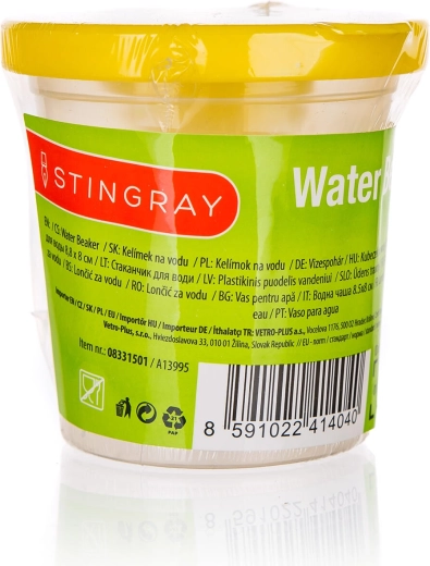 Waterbeker met deksel 8,5 × 8 cm