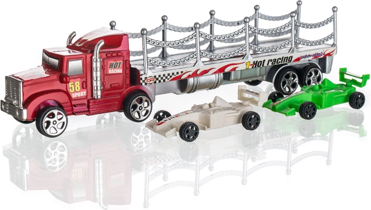 Plastic vrachtauto 23 cm