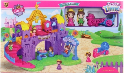 Sprookjeskasteel met accessoires voor kinderen