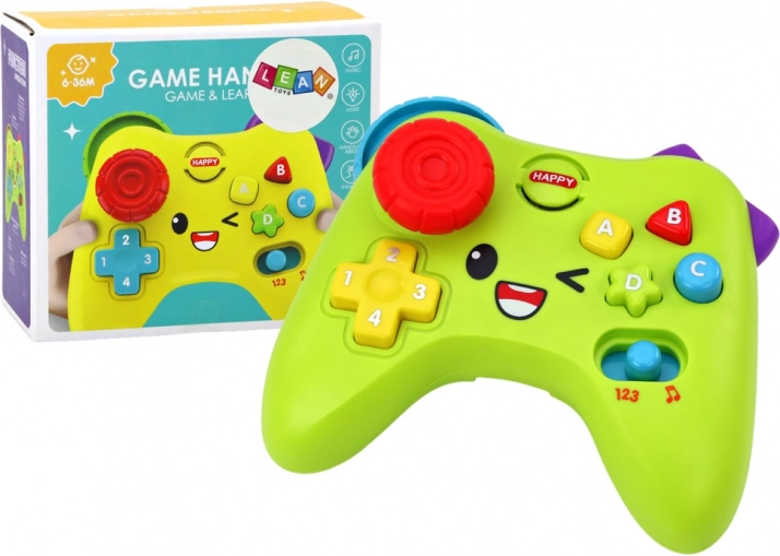 Interactieve console-mat Educatieve lichten Geluiden Groen