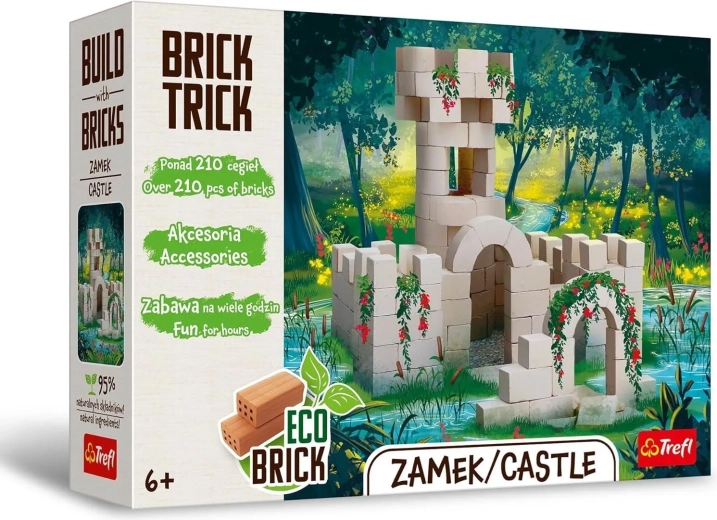 Trefl Brick Trick bouwpakket kasteel, 210 onderdelen