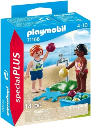 Playmobil Special Plus – kinderen met waterballonnen