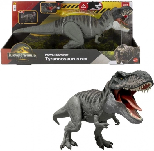 Interactieve dinosaurus T‑Rex JURASSIC WORLD met licht en geluiden