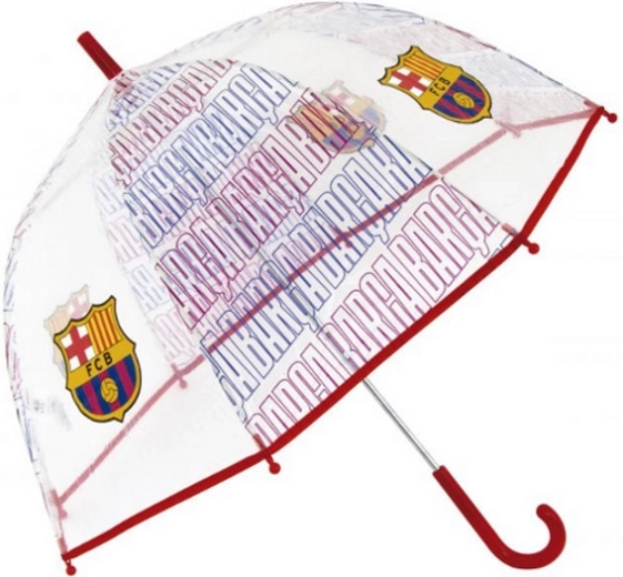 Transparante kinderparaplu FC Barcelona
