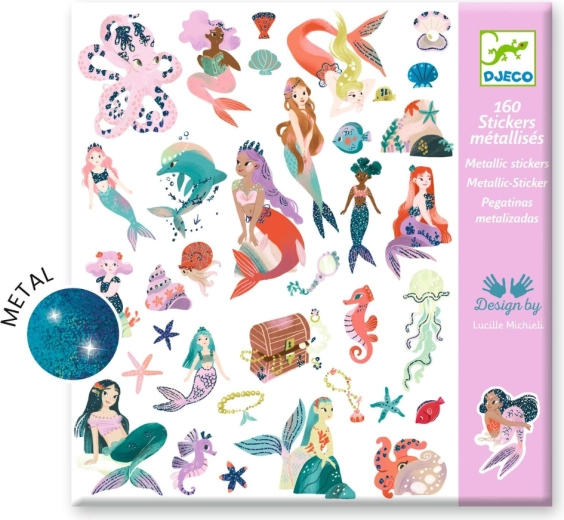 DJECO stickers zeemeerminnen