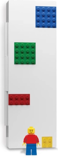 LEGO etui met minifiguur, kleurrijk