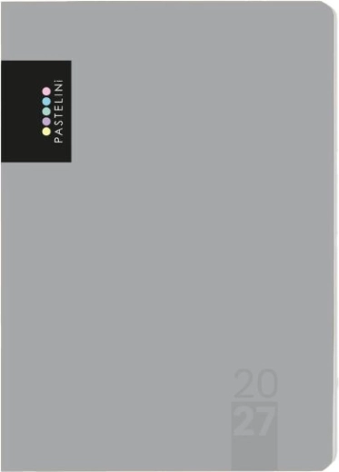 Agenda A5 week 2027 Pastelini grijs