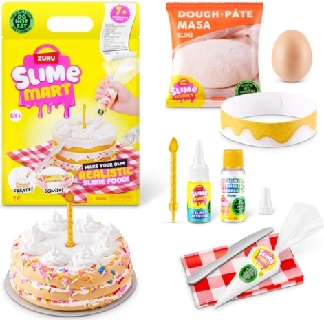 ZURU Slime Mart creatieve taartset met slijm - 1 stuk