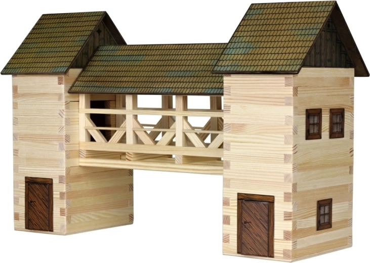 Walachia houten modelbouwset om te lijmen – brug