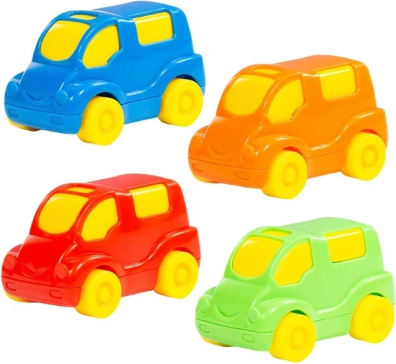 Auto Baby woonwagen kunststof autootje voor de allerkleinsten - 1 stuk