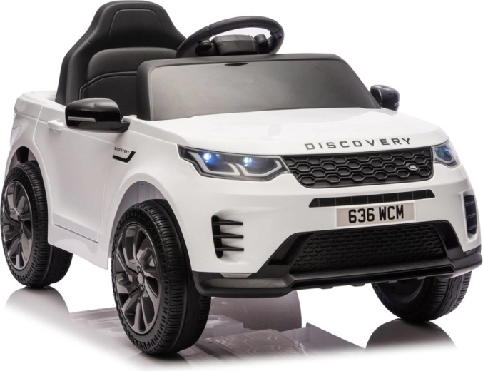 Elektrische speelgoedauto LAND ROVER Discovery wit