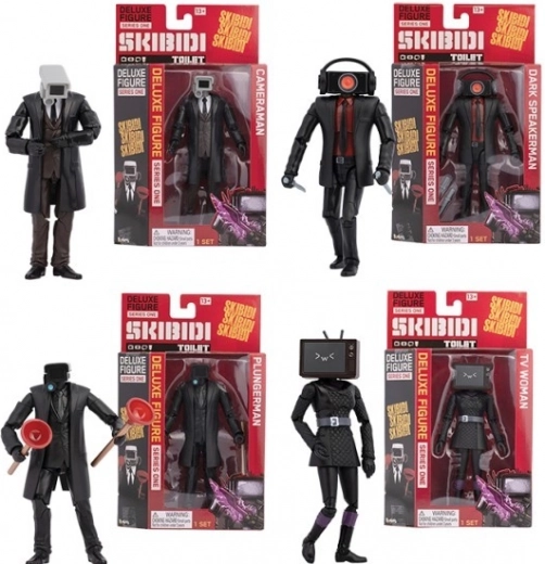 Skibidi Toilet - DeLux verzamelbare figuren 15 cm