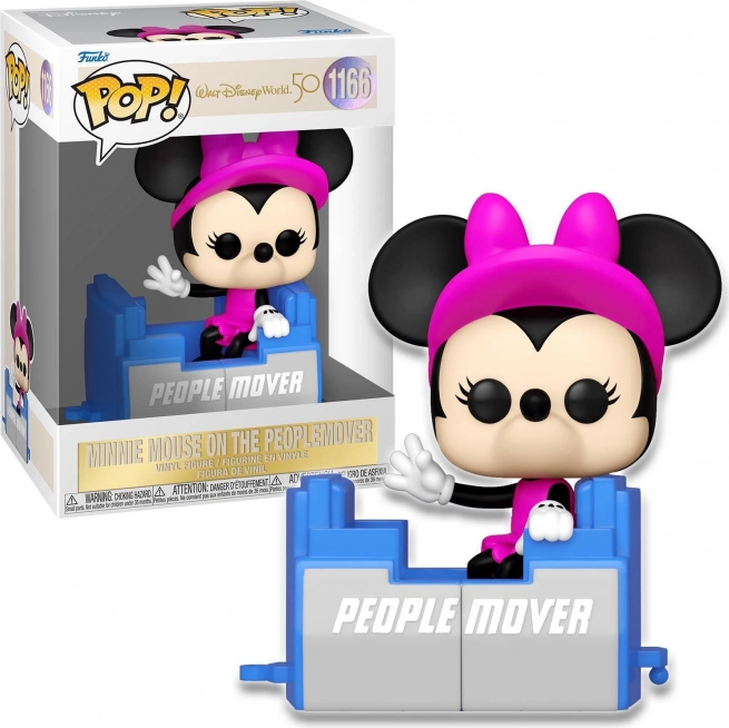 Funko Pop! Disney WDW50 PeopleMover Minnie Mouse in karretje