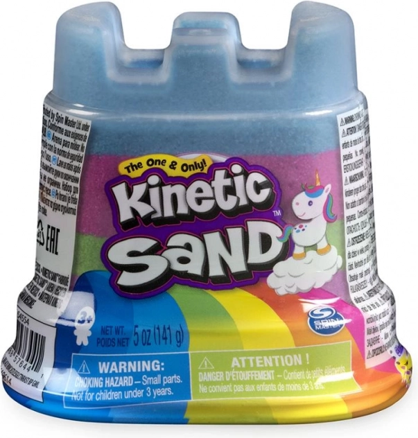 Kinetic Sand mini regenboogkasteel 140 g