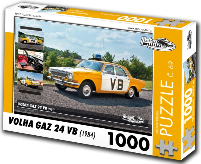 Retro Puzzel Volha GAZ 24 VB 1000 stukjes