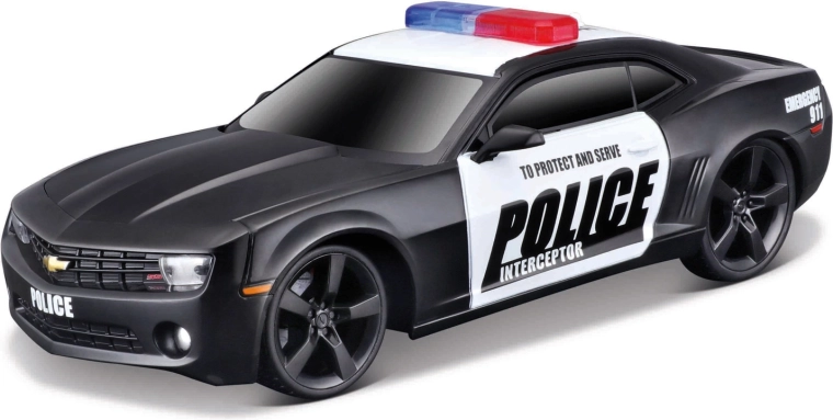 Maisto Chevrolet Camaro SS politie met licht en geluid 1:24