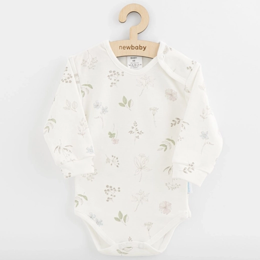 Baby katoenen romper met lange mouwen New Baby Zoe 68 (4–6 maanden)