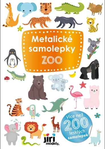 Metallische Zoo-stickers