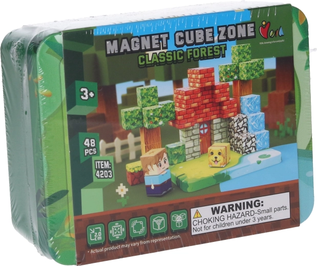 Magnetische bouwset Classic Forest - 48 stuks