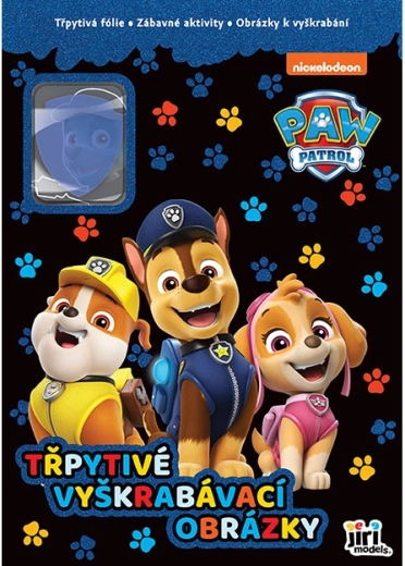 Glitter-kraskaartjes Paw Patrol