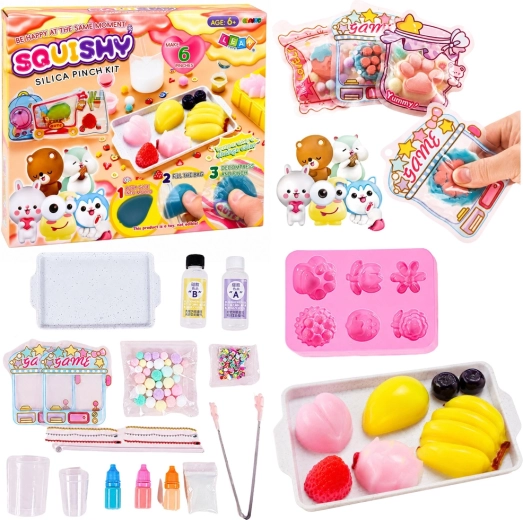 Creatieve set om DIY squishy fruit te maken