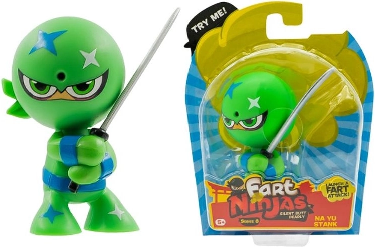 Fart Ninjas-figuurtje met scheetgeluiden Na Yu Stank