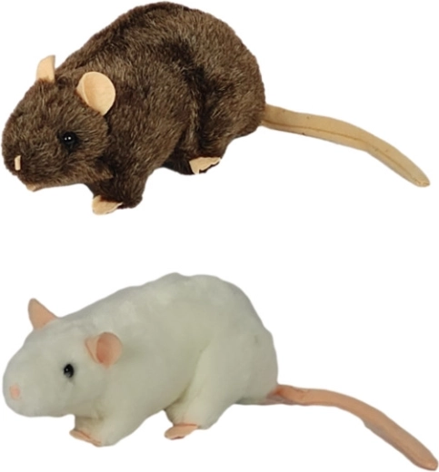 Pluchen rat 20 cm