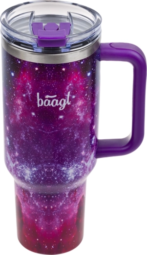 Baagl B-cup Galaxy thermobeker met rietje 1,18 l