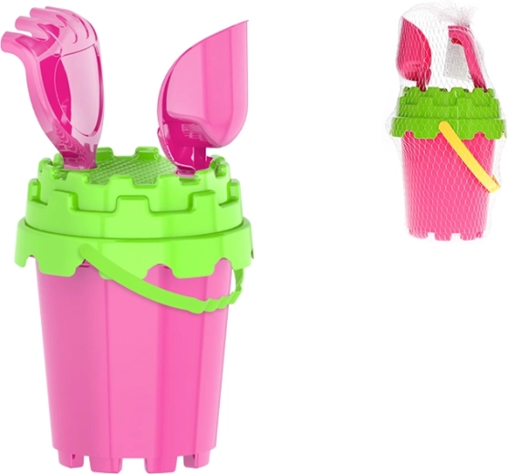 Roze zandset voor kinderen