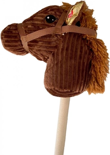 Hobby horse met geluid – donker