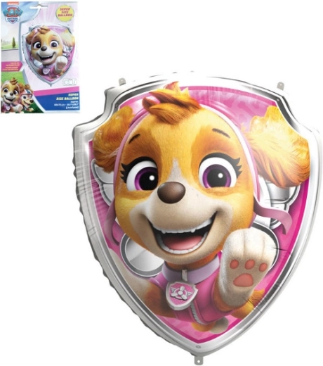 Folieballon Tarcza Skye PAW PATROL 68 × 75 cm