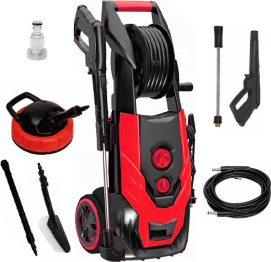 MalTec hogedrukreiniger met inductiemotor en vermogensregeling