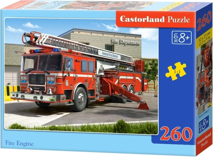 Kinderenpuzzel Brandweerwagen, 260 stukjes