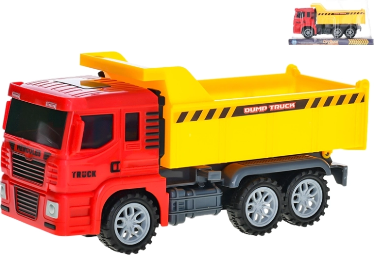 Bouwkiepwagen met vliegwielaandrijving 20 cm